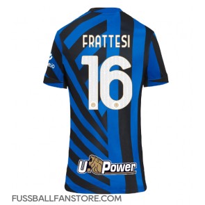 Inter Milan Davide Frattesi #16 Replik Heimtrikot Damen 2024-25 Kurzarm